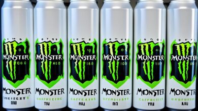 how much caffeine in a monster energy