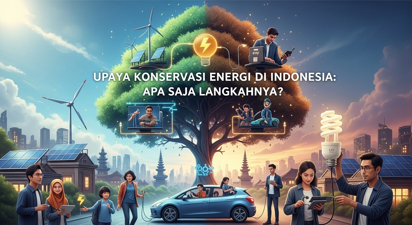 Upaya Konservasi Energi di Indonesia: Apa Saja Langkahnya?