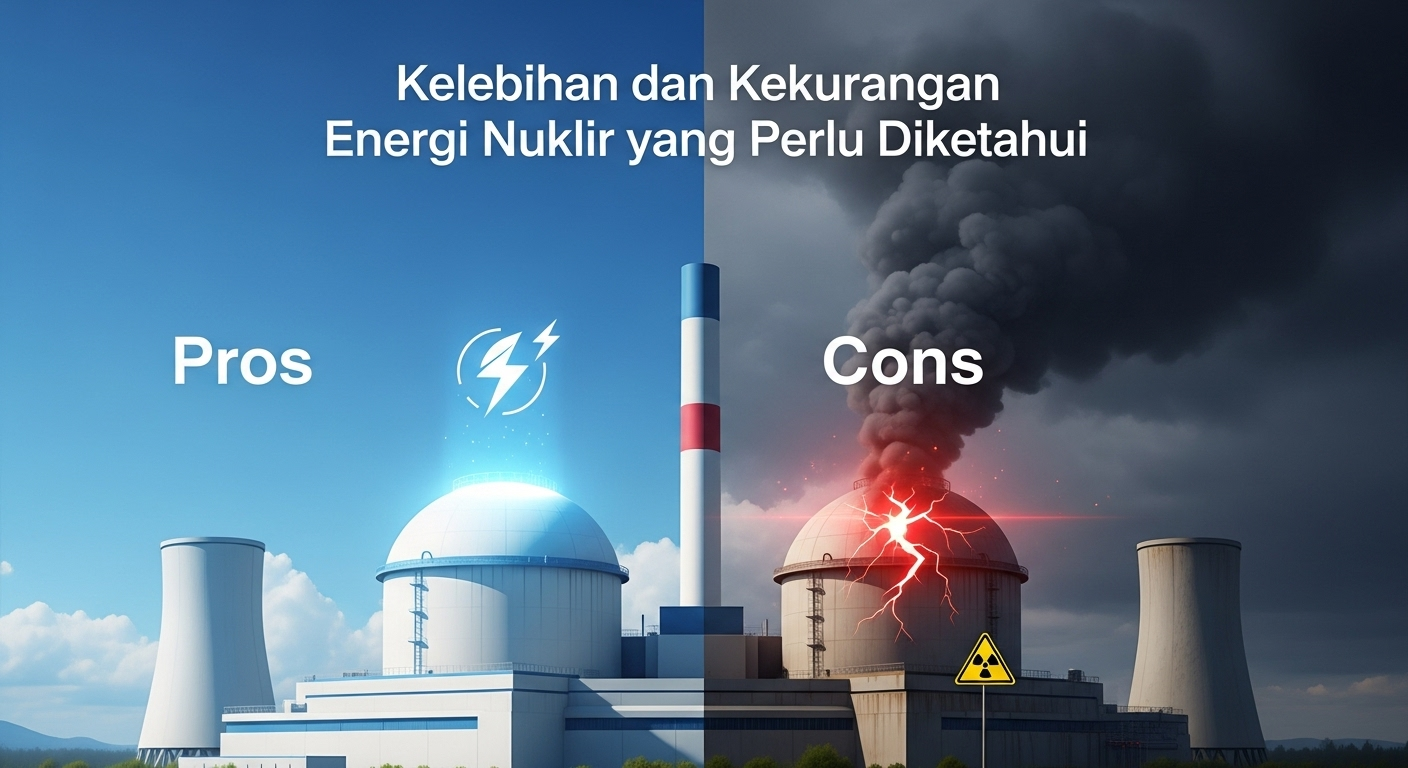 Kelebihan dan Kekurangan Energi Nuklir yang Perlu Diketahui
