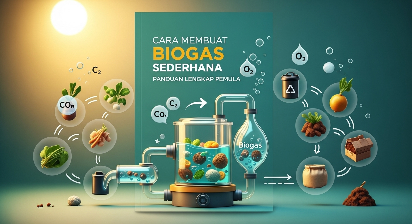 Cara Membuat Biogas Sederhana, Panduan Lengkap Pemula