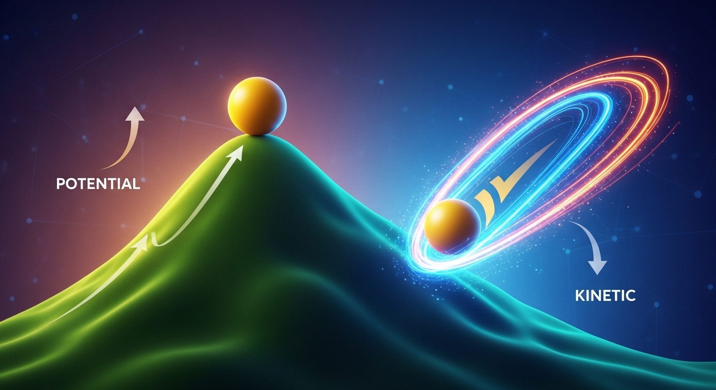 Pahami Perbedaan Energi Potensial dan Energi Kinetik