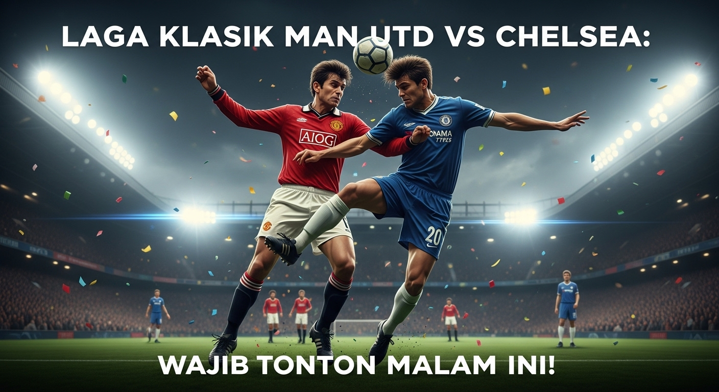 Laga Klasik Man Utd vs Chelsea: Wajib Tonton Malam Ini!