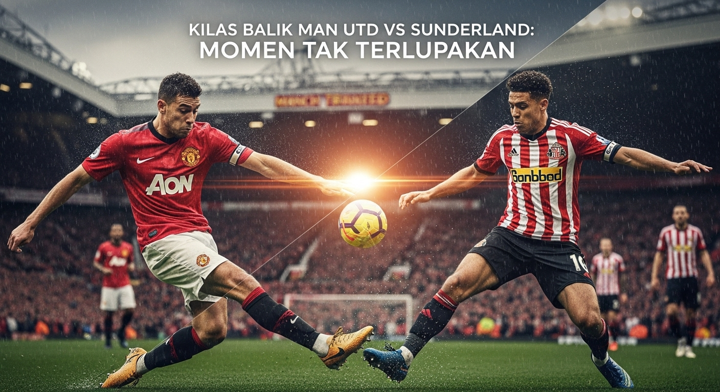 Kilas Balik Man Utd vs Sunderland: Momen Tak Terlupakan