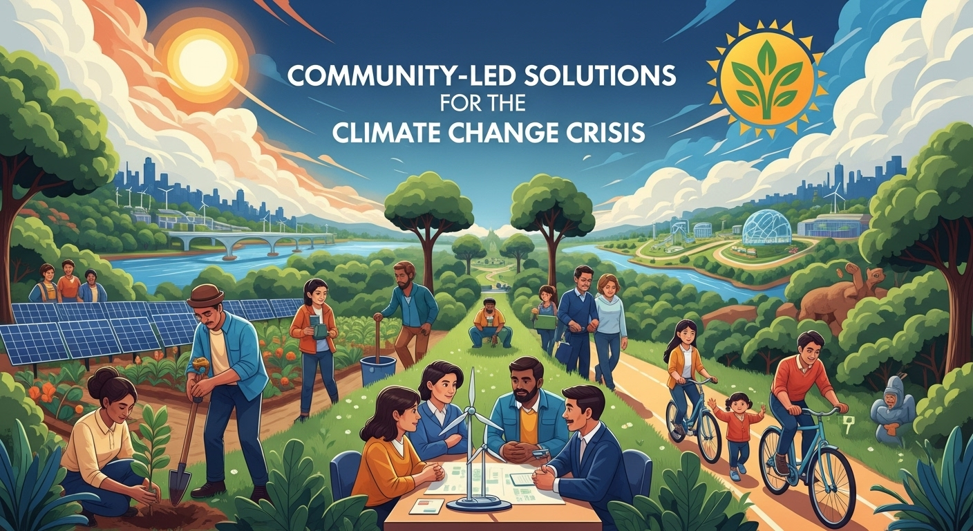 Community-Led Solutions for the Climate Change Crisis