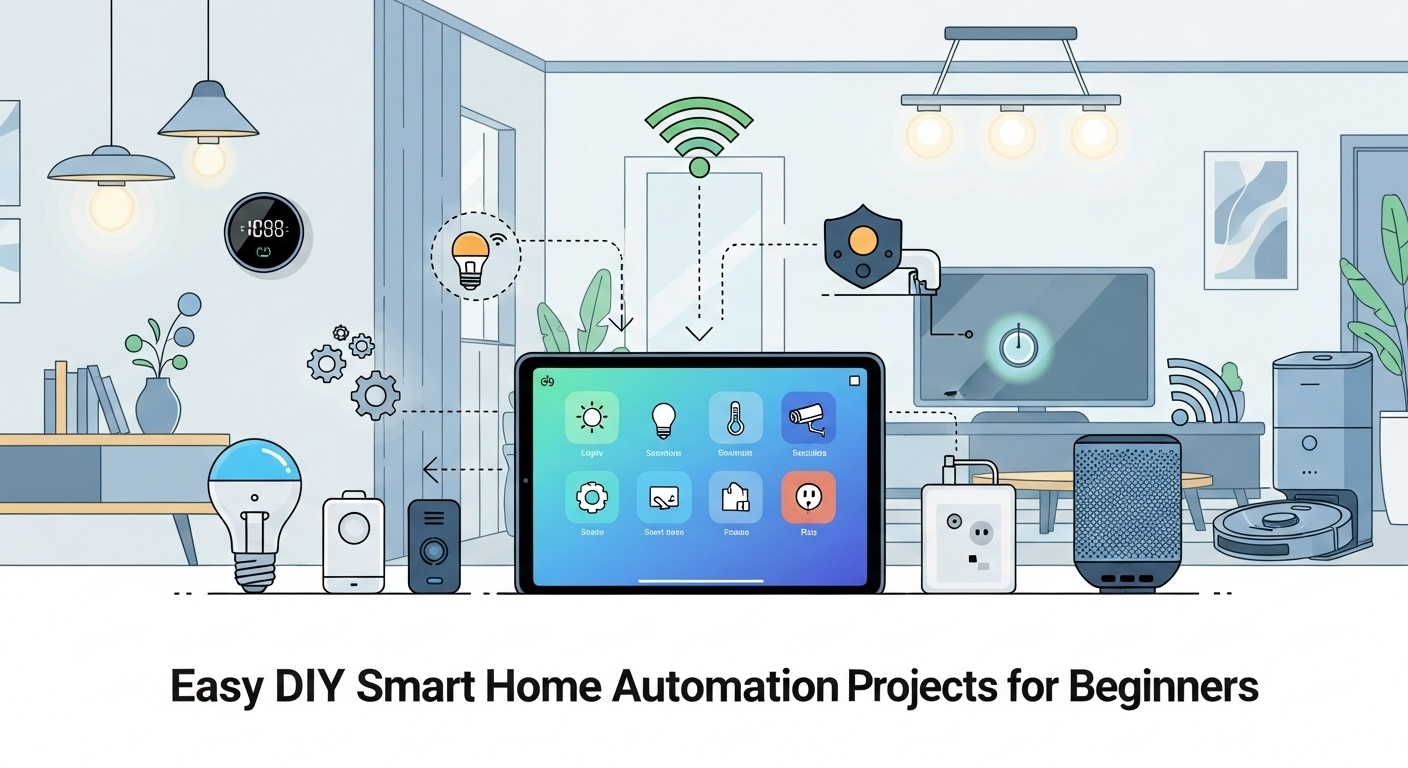 Easy DIY Smart Home Automation Projects for Beginners