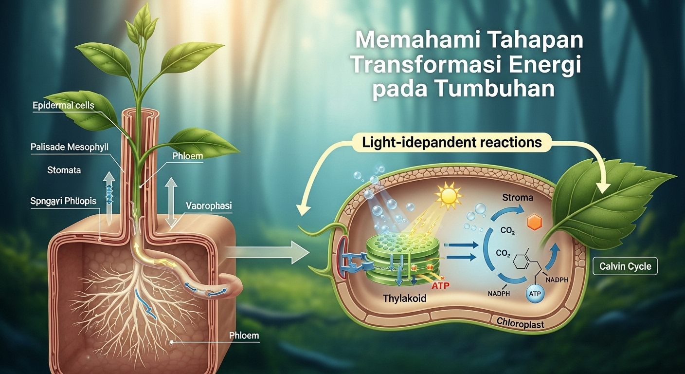 Memahami Tahapan Transformasi Energi pada Tumbuhan