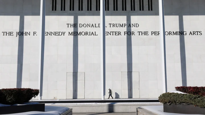 Federal judge orders Trump’s name be removed from Kennedy Center, blocks closure