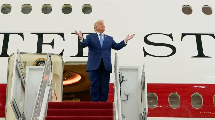 ‘World’s most luxurious plane’: Trump unveils Qatari-donated 747 Air Force One