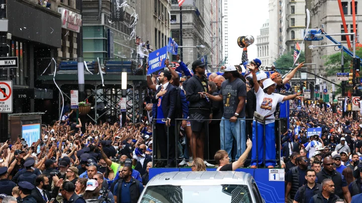 New York City celebrates Knicks NBA Finals victory in ticker-tape parade
