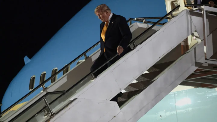 Secret Service urged Trump to depart Turkey on old Air Force One as a security precaution, sources say