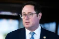 Angry crowd confronts Republican Rep. Mike Flood at Nebraska town hall over Trump policies