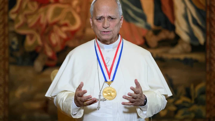 Pope Leo XIV calls for ‘unity’ as he accepts Liberty Medal in Philadelphia ceremony